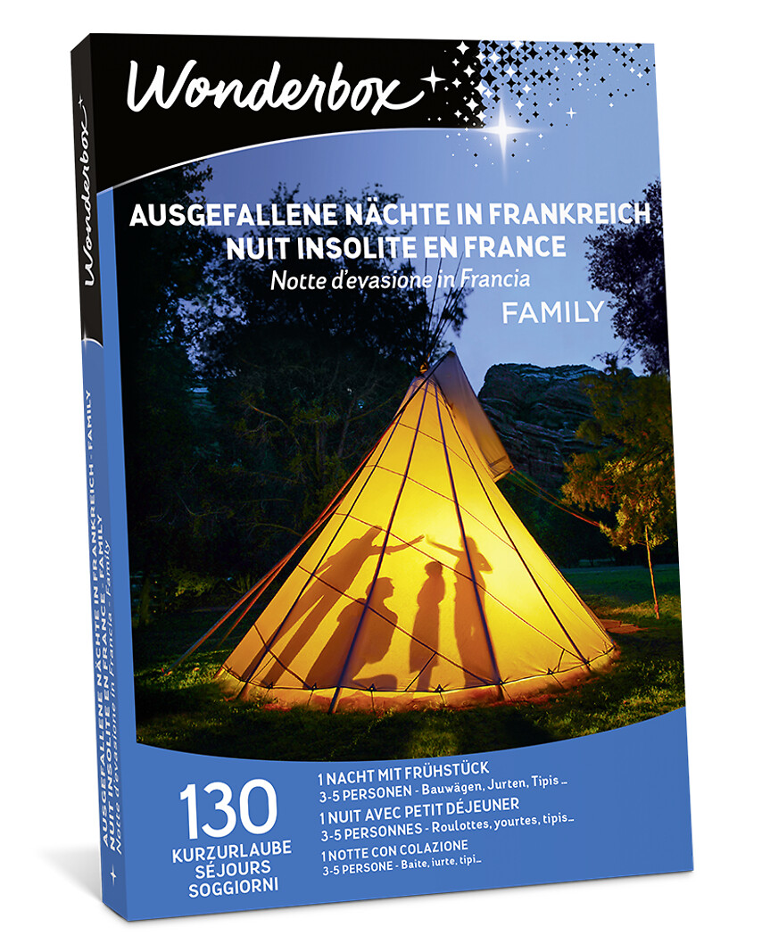 Nuit insolite en France - Famille