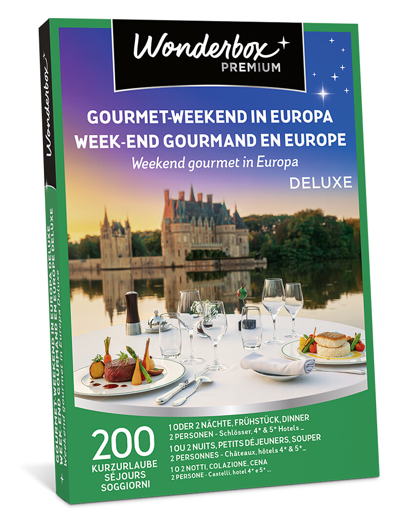 Gourmet-Weekend in Europa - Deluxe