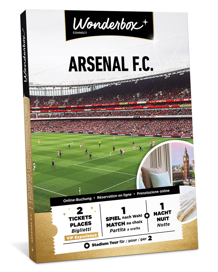 Arsenal FC - Kurzurlaub für zwei