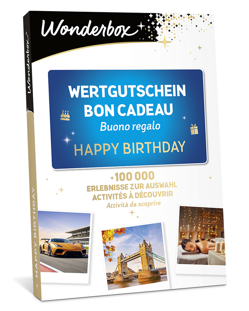 Wertgutschein Happy Birthday