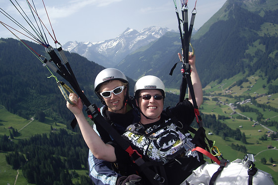 Paragliding Gstaad Switzerland - photo 1