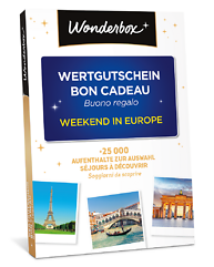 Buono Regalo Weekend in Europa