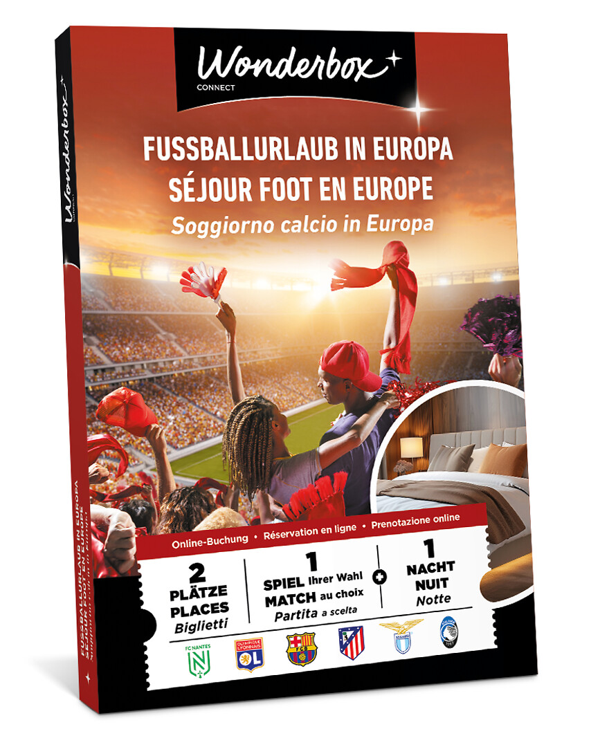 Fussball in Europa - Kurzurlaub für zwei